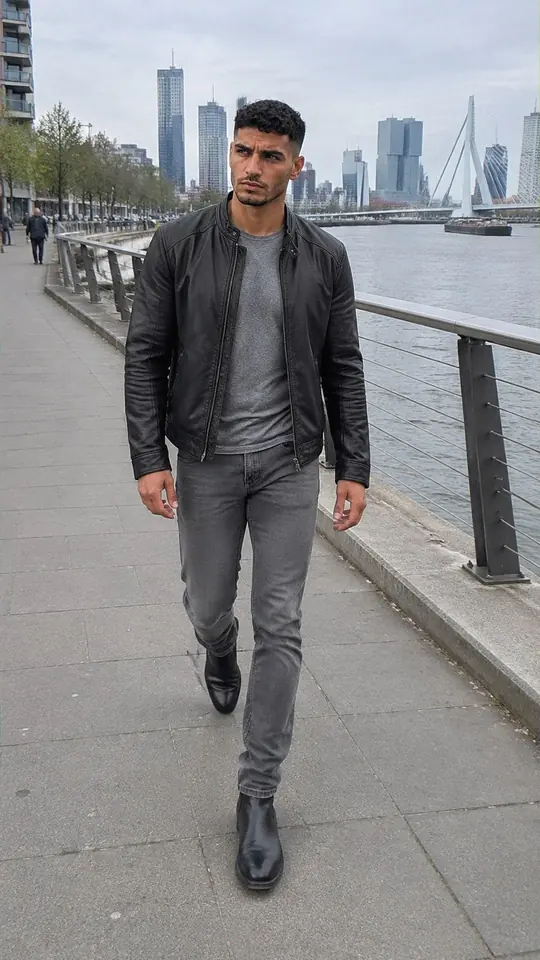 Full-length outfit photo, look 3