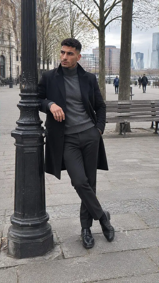 Full-length outfit photo, look 6